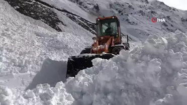 Ovit Geçidi'nde Kar Temizliği