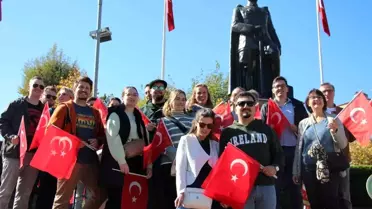 Bolu'da Cumhuriyet Bayramı Kutlamalarına Avusturyalıların Katılımı