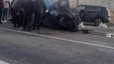 Çorum'da Feci Kaza: 2 Ölü, 2 Yaralı