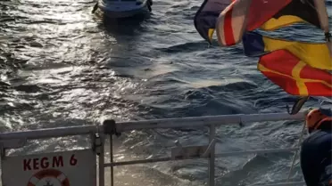Sürüklenen Tekne Kurtarıldı