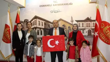 Miniklerden Bayrak Ziyareti