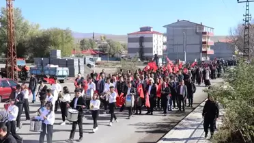 Tutak'ta 29 Ekim Cumhuriyet Bayramı Coşkuyla Kutlandı