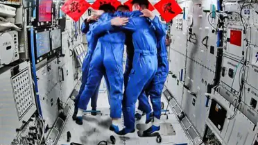 Shenzhou-19 Astronotları Tiangong'a Giriş Yaptı