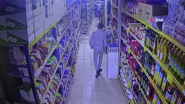 Ayçiçek Yağını Pantolonuna Sokup Çaldı
