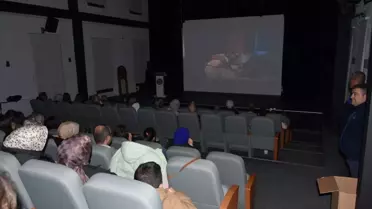 Çorum'da 'Son Akşam Yemeği' filmi şehit yakınları ve gazilere izletildi