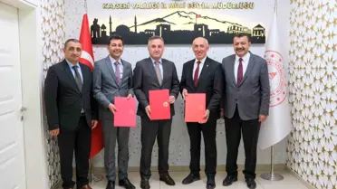 Kayseri'de Mesleki Eğitim Protokolü İmzalandı