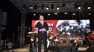 Seydişehir'de Cumhuriyet Bayramı kutlamaları