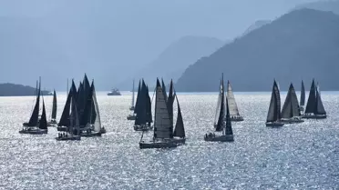 Marmaris Yarış Haftası'nda Rüzgarlı Gün