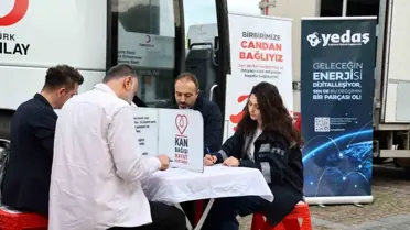 YEDAŞ'tan Kan Bağışı Destek