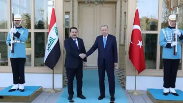 Cumhurbaşkanı Erdoğan, Irak Başbakanı Muhammed Şiya el-Sudani'yi kabul etti
