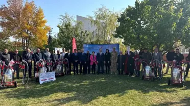 Iğdır'da Süt Sağım Makinesi Dağıtımı