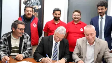 Mudanya Belediyesi ile Genel-İş Sendikası Arasında Toplu İş Sözleşmesi İmzalandı