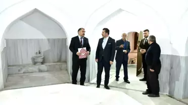 Tarihi Çarşı Hamamı Yeniden Hizmete Girmeye Hazırlanıyor