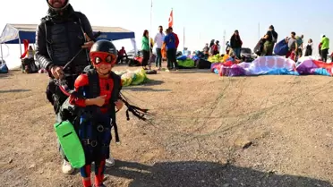 Adana'da 13. Yamaç Paraşütü Festivali Başladı