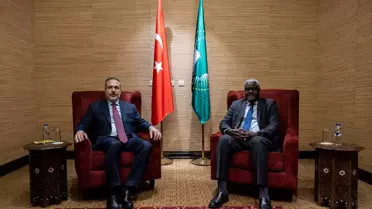 Fidan, Cibuti'de Musa Faki ile Görüştü