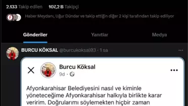 Başkan Köksal: Sorgulamadan hareket etmedim