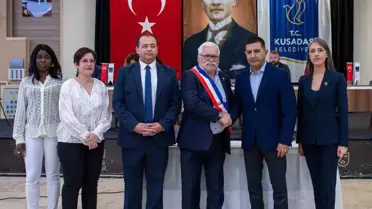 Kuşadası ve Creil Arasında Kardeş Şehir Protokolü İmzalandı