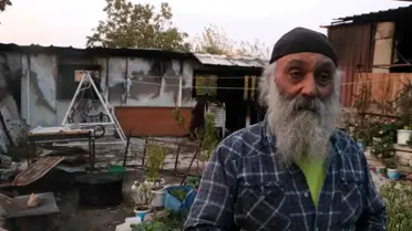 Hatay'da Yangın: Depremzede Ailenin Anıları Yanıp Gitti