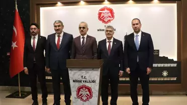 Ulaştırma ve Altyapı Bakanı Uraloğlu, AK Parti Niğde Merkez İlçe Kongresi'nde konuştu Açıklaması