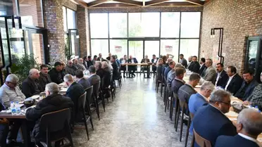 Gider, Ezine'de Muhtarlarla Toplandı