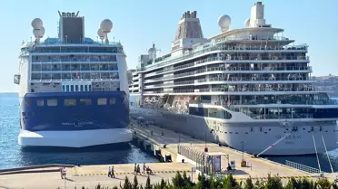 Bodrum'a Kruvaziyer Ziyareti