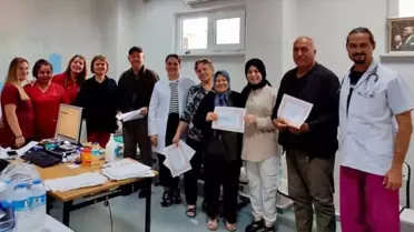 Gelibolu'da Diyabet Okulu Eğitimini Tamamlayan Hastalara Sertifika Verildi