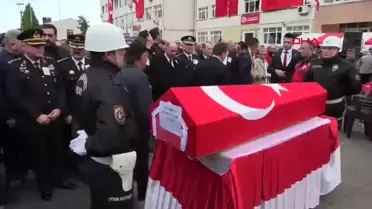 GİRESUN Kaza şehidi polis memuru, Giresun'da toprağa verildi (HABER METNİ EKLENDİ)