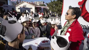 Kızılay Haftası'nda Çocuklara Umut Mesajı