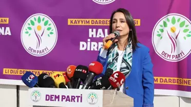 DEM Parti'den Kayyum Tepkisi