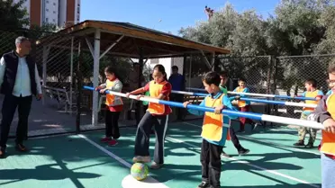 Adana Okulunda Canlı Langırt Heyecanı