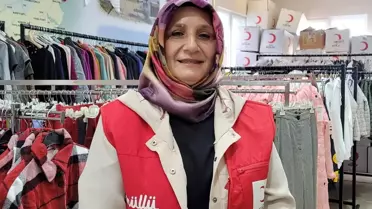 Kızılay'dan Tekkeköy'deki Çocuklara Kış Yardımı