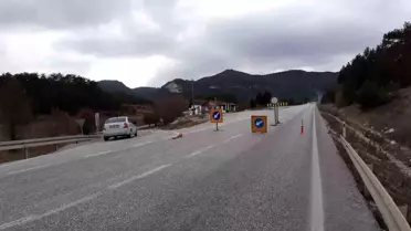 Mudurnu'da Yol Çalışması: 10 Gün Kapalı