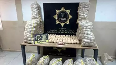 Hatay'da Tırda 380 Bin Uyuşturucu Hap Ele Geçirildi