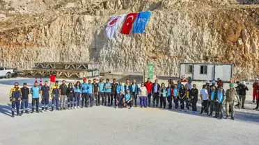Gabar Dağı'ndaki Şehit Aybüke Yalçın Petrol Arama Sahası'nda tatbikat