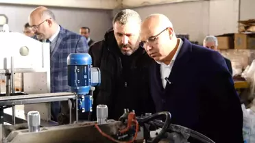Ağrı'da KOBİ Merkezine Ziyaret