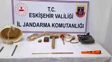 Eskişehir'de Kaçak Kazı Operasyonu
