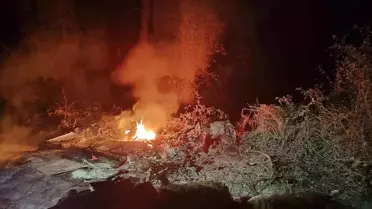 Sinop'ta Yangın Paniği
