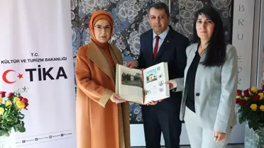 Emine Erdoğan, Budapeşte'de 'Gül Baba ve Osmanlı Macaristanı'nda Manevi Miras' kitabının tanıtımına katıldı
