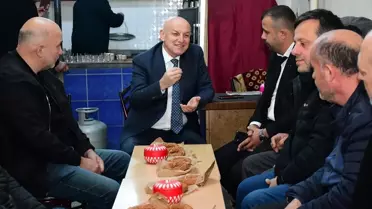 Başkan Kul, Esnafla Çay Simit Sohbeti Yaptı