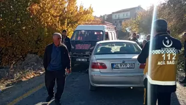 Darende'de Minibüs-Otomobil Kazası: 2 Yaralı