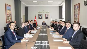 Kütahya'da Vali Işın'dan Kaymakamlar Toplantısı