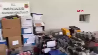Turgutlu'da Kaçak Sigara Operasyonu