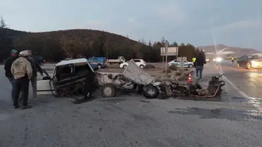 Burdur'da Feci Kaza: 6 Yaralı