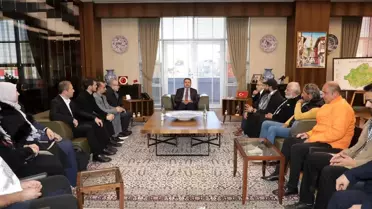 Kütahya'dan Gazze'ye Destek Ziyareti