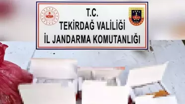 Tekirdağ'da Tütün Operasyonu