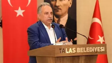 Talas Belediye Başkanı Yalçın, Atatürk'ü Anarak Mesaj Yayınladı
