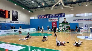 Bozüyük Kadın Voleybol Takımı, Bodrum'u 3-2 Geçti