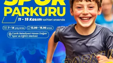 Canik Belediyesi'nden Ara Tatil Spor Parkuru Etkinliği