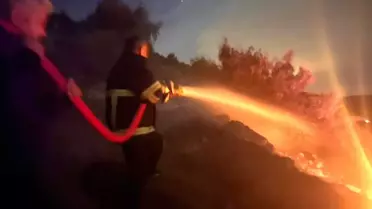 Hatay'da Orman Yangını Kontrol Altına Alındı