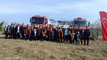 Geleceğe Nefes Projesi Bozüyük'te Fidanlarla Hayat Buldu